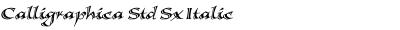 Calligraphica Std Sx Italic